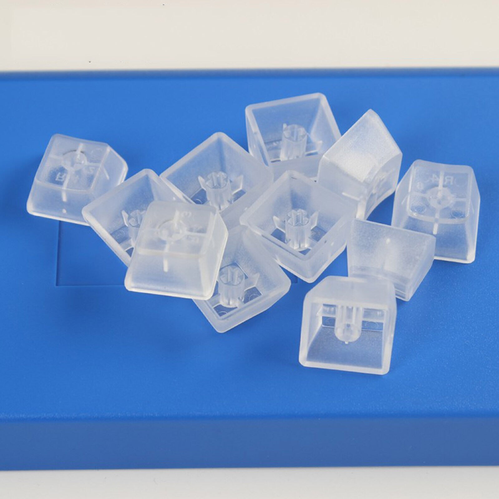 10pcs/set ABS Transparent Keycap ESC OEM R4 Height for Mechanical Keyboard Part