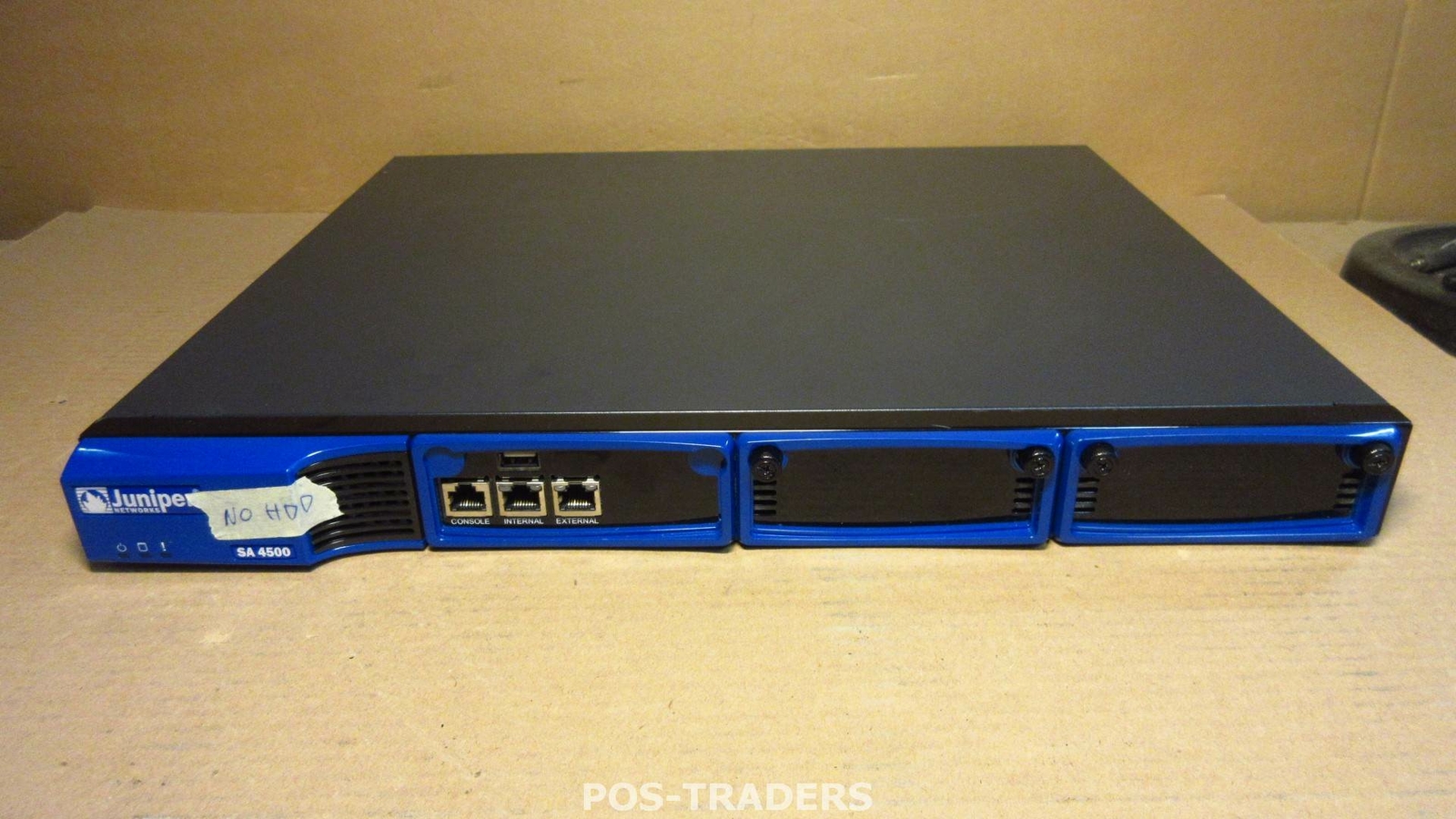 Juniper SA4500 2-Port Gigabit SSL VPN Firewall Secure Access Appliance NO HDD'S