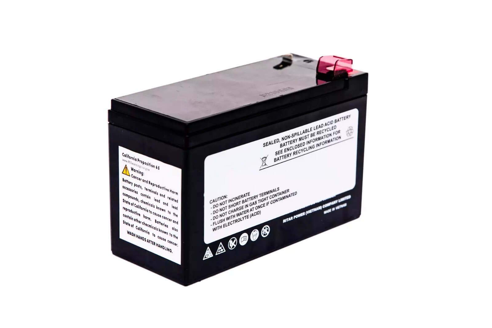 RBC2-PW replacement battery compatible with Battery Cartridge #2, BE400-LM