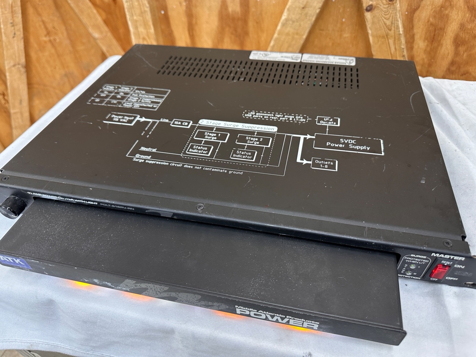 Middle Atlantic Products Power PD-815RV-RN - four available