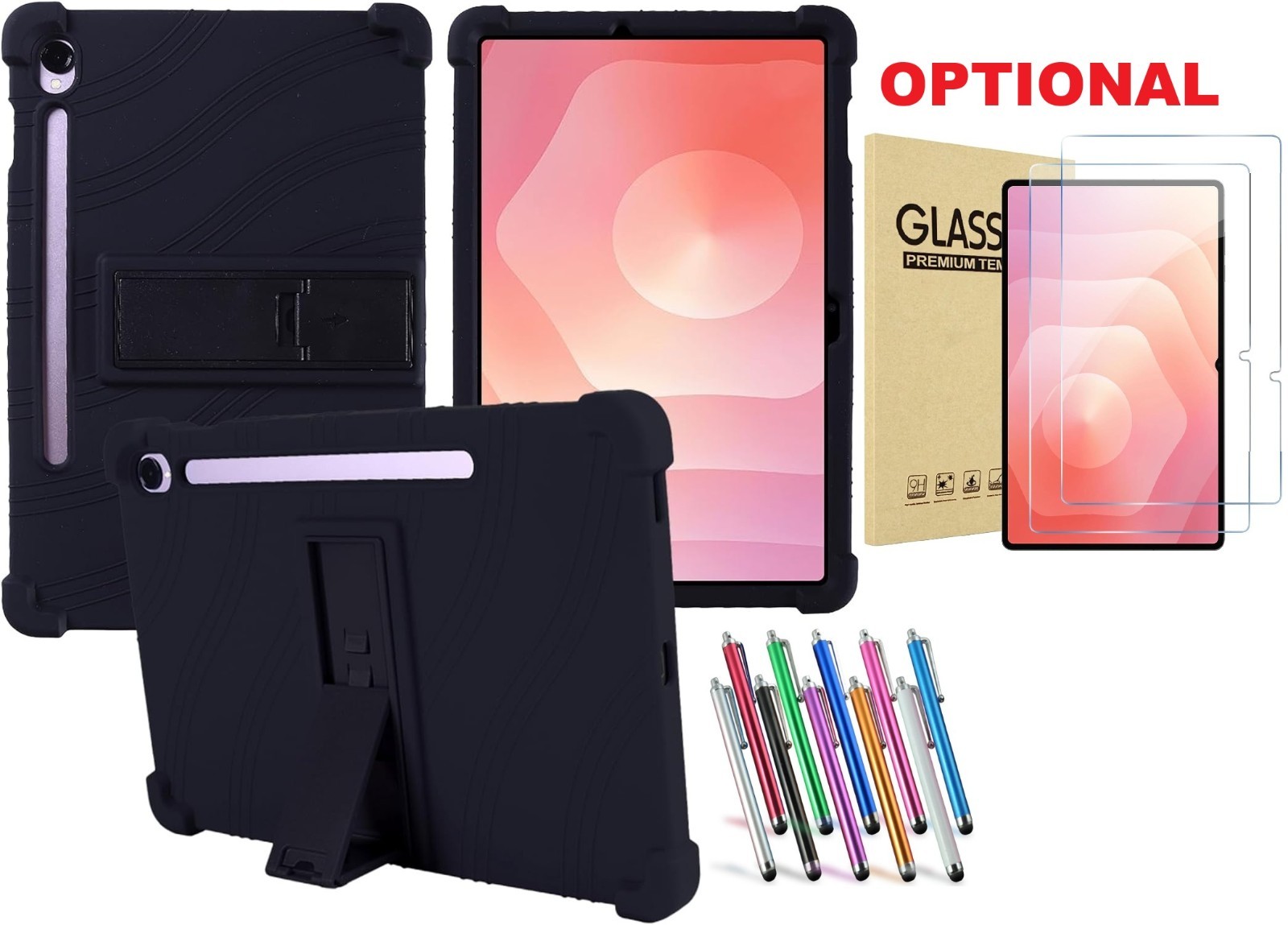 Case For Samsung Galaxy Tab S10 Lite/S10 FE Tablet Cover/ Glass Screen Protector