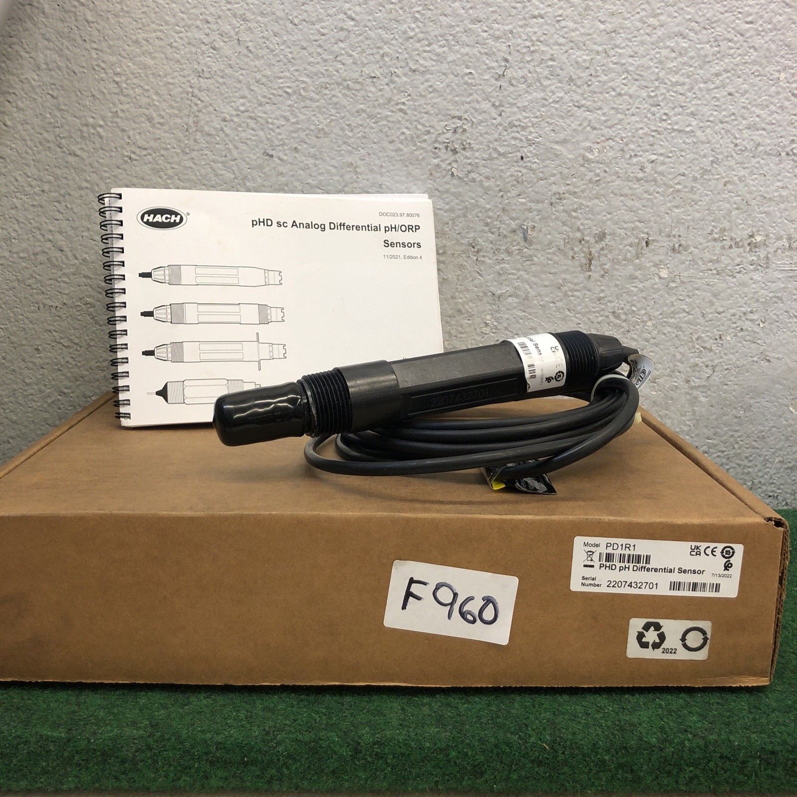 1PCS NEW HACH PD1R1 PH electrode sensor probe