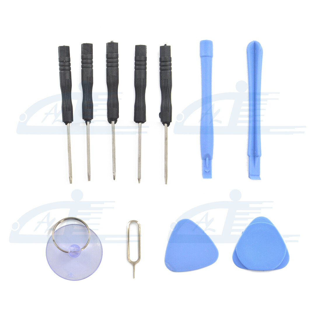 11 in 1 Mobile Cell Phone Tablet Screen Opening Repair Tools Kit Screwdriver Set