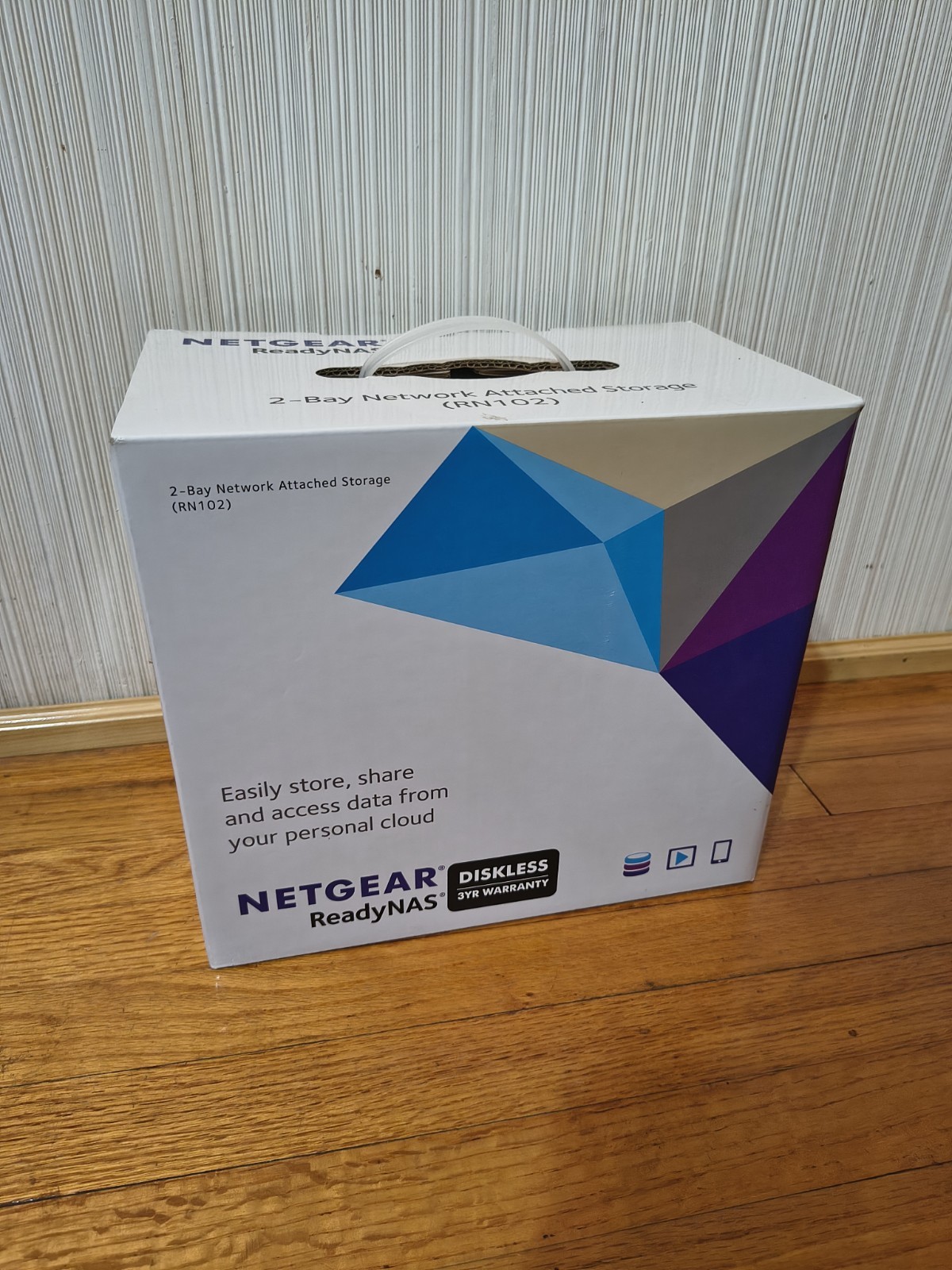 Netgear ReadyNAS RN102 Network Attached Storage NAS Backup Chasis Case NEW 