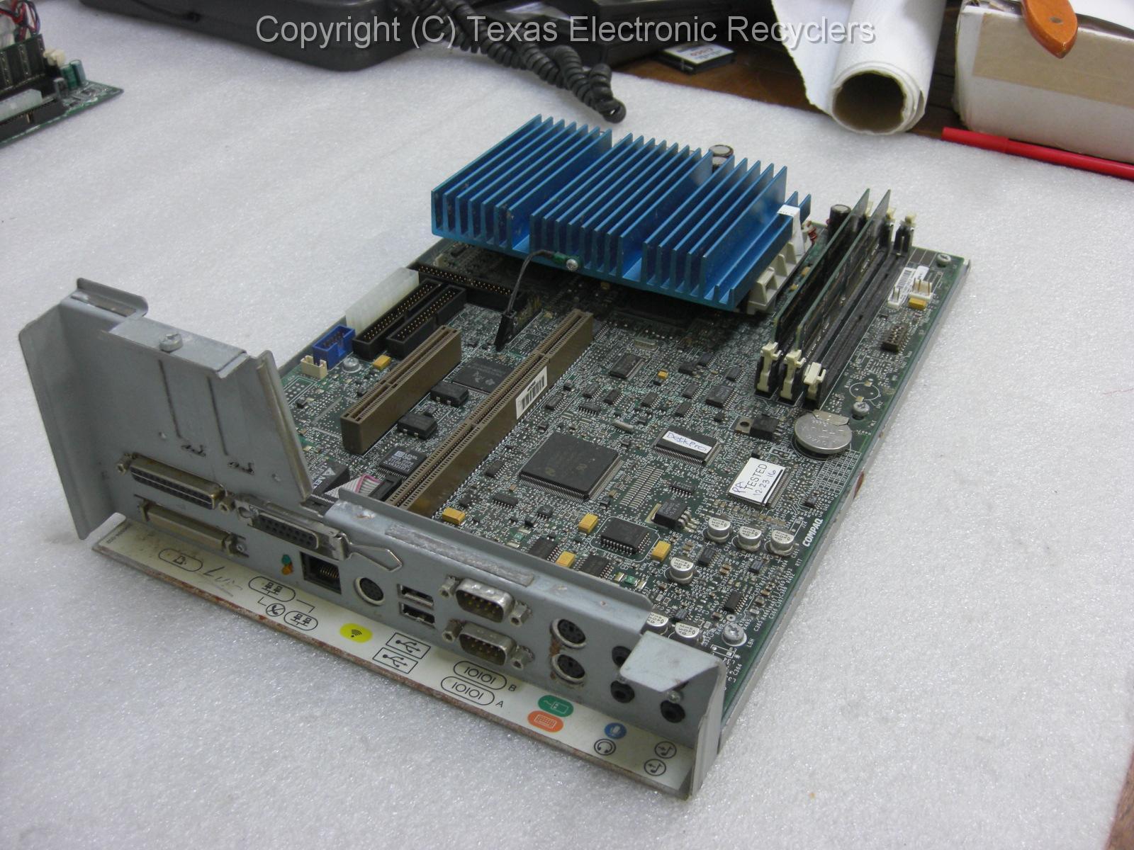 Compaq DP4000 PII 322734-001 System Board w/ Memory & SL2HF CPU