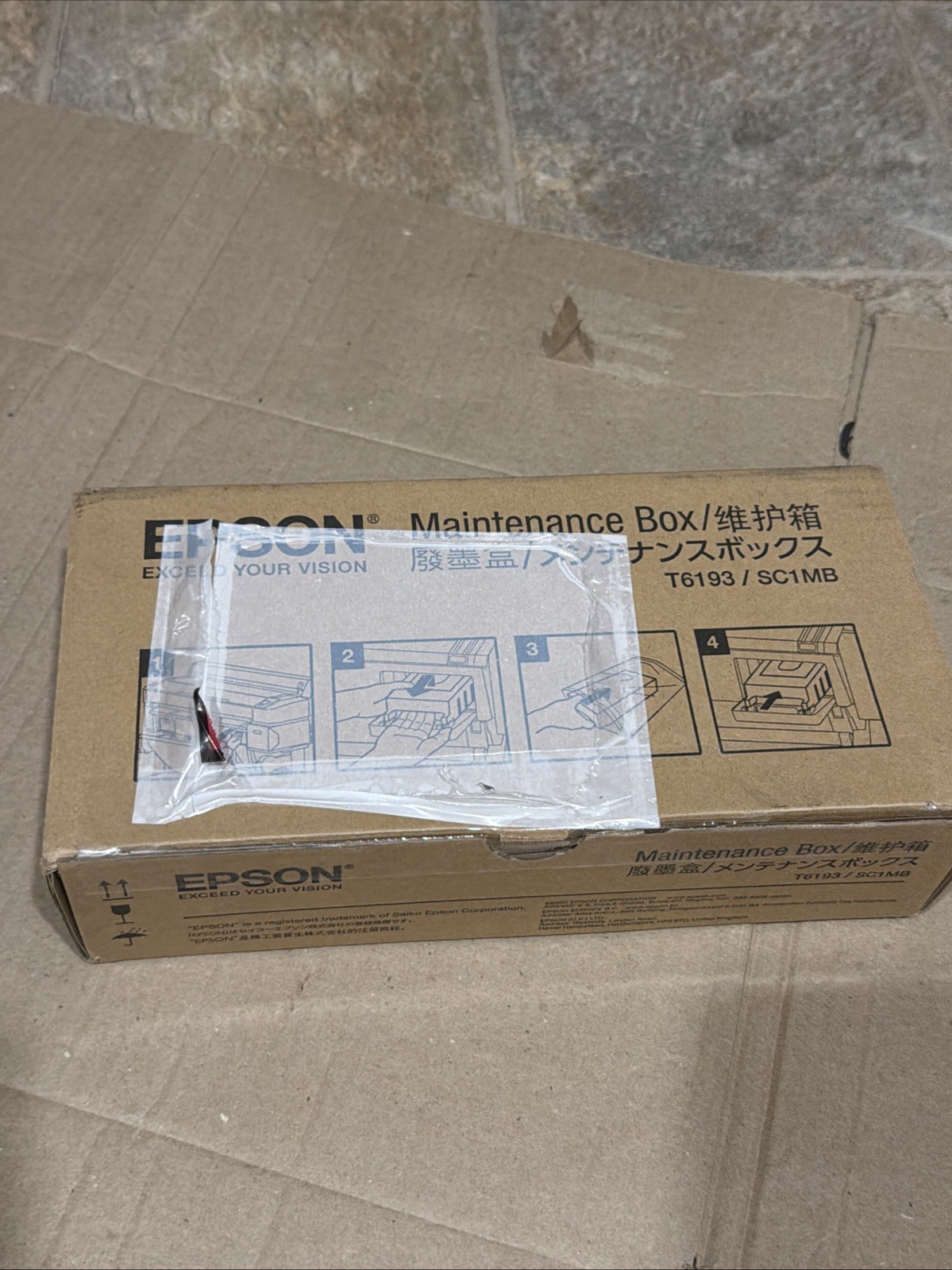 Epson T6193 (C13T619300 / SC1MB) Ink Maintenance Box. (waste box)