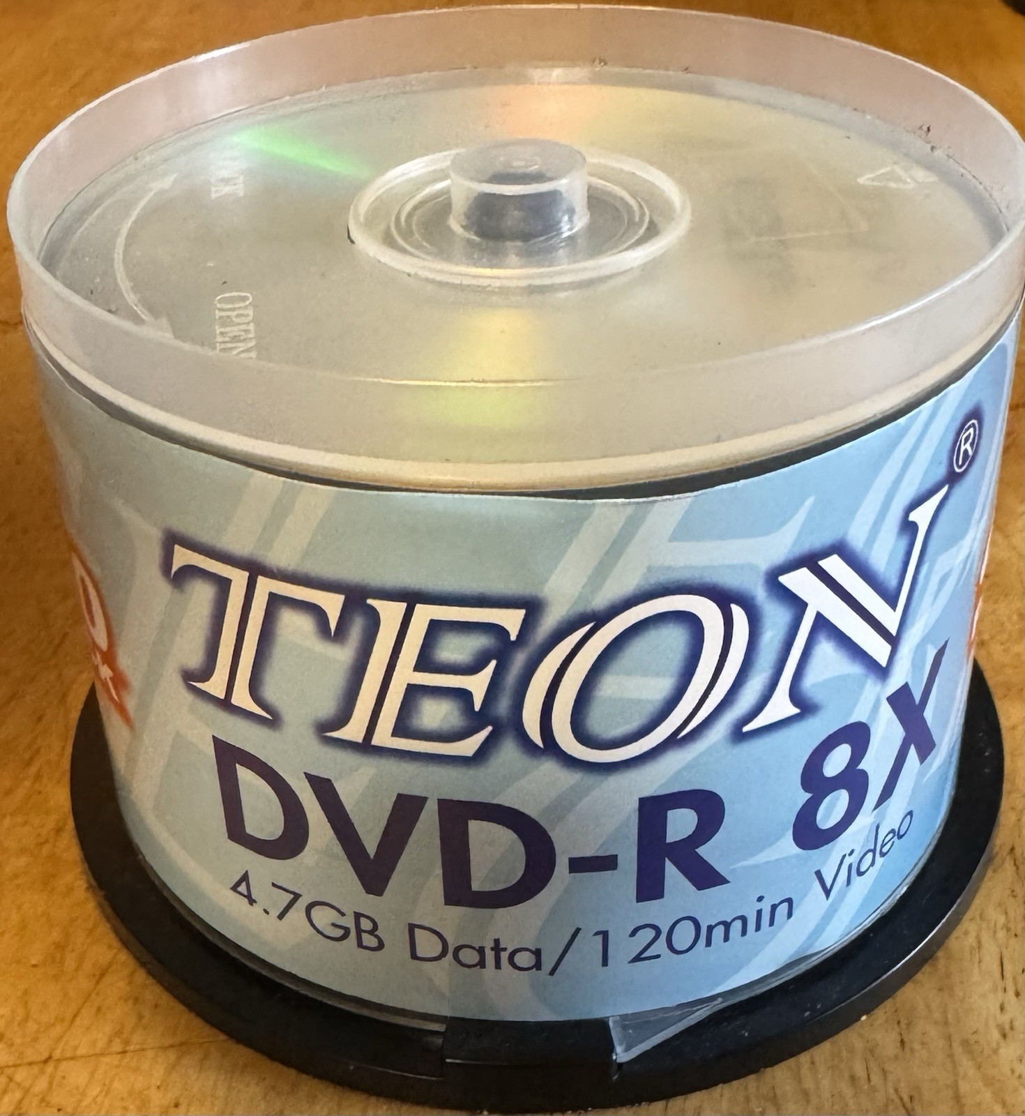TEON DVD+R RW 8X 4.7GB Data/ 120min Video 40 Pack NEW