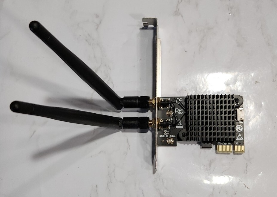 Ubit AC1200 PCIe WiFi Card for PC with BT 4.2 | Dual Band Wireless Network 