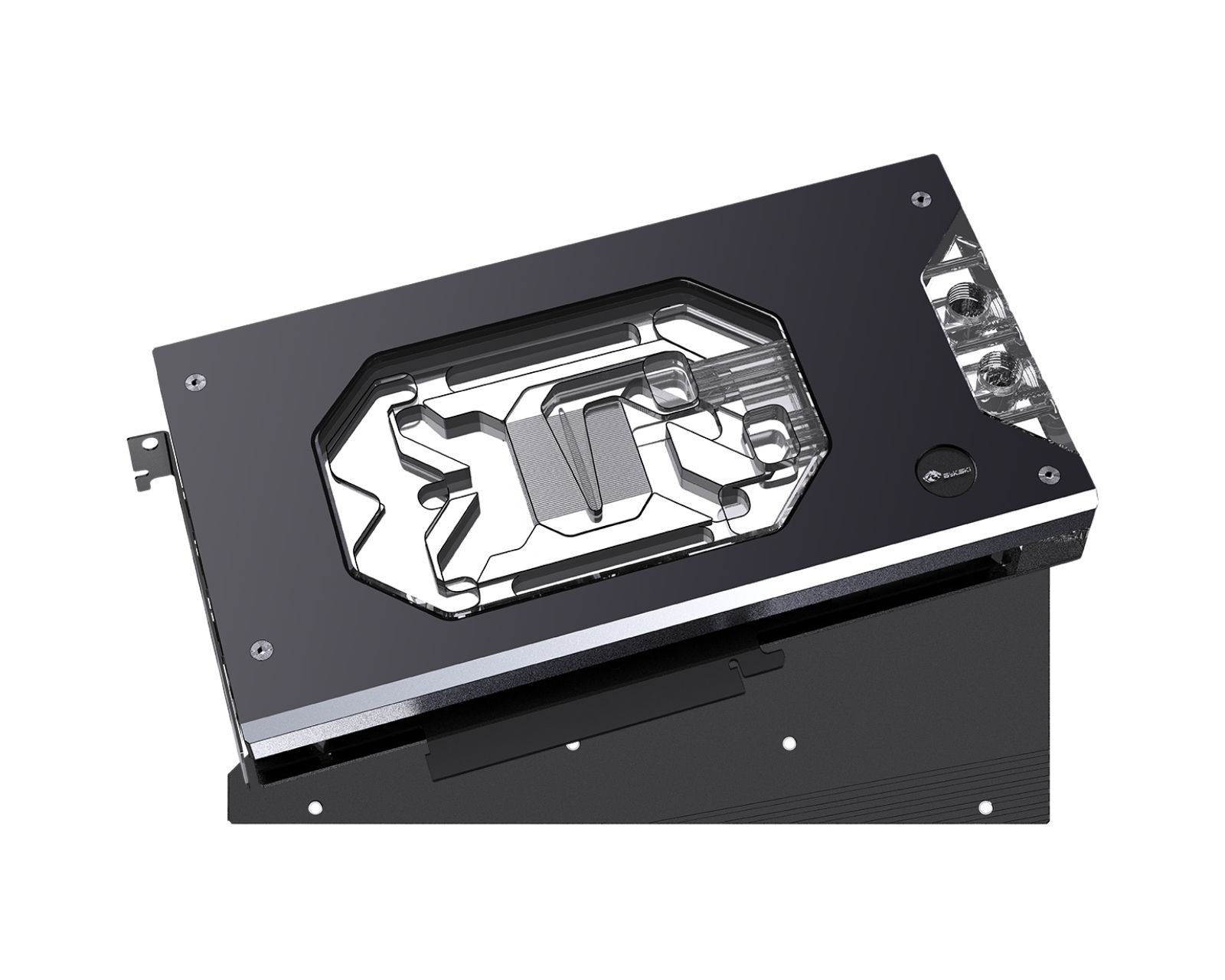 Bykski End Port GPU Waterblock with Backplate For Galax GeForce RTX 5090 D Lu...