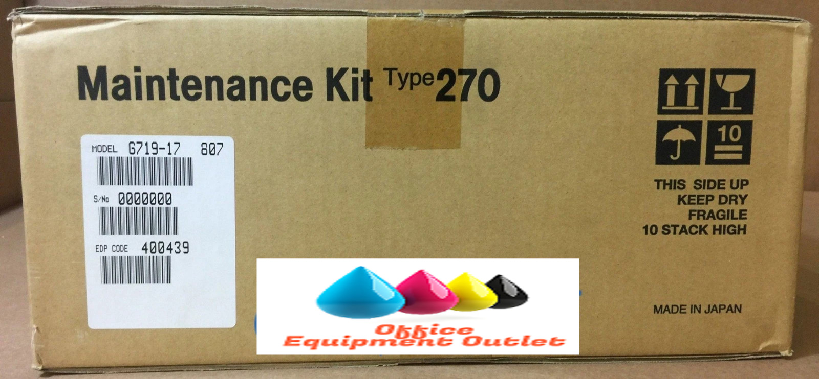 Genuine Ricoh 400439 Type 270 Maintenance Kit