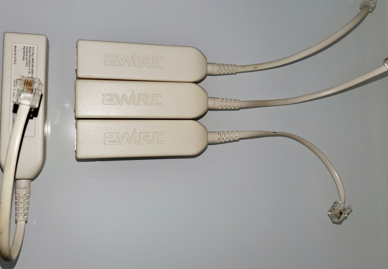 WESTELL DSL MODEM ADSL2 MODEL  G90-610015-20 POWER CORD DSL FILTERS INCLUDED