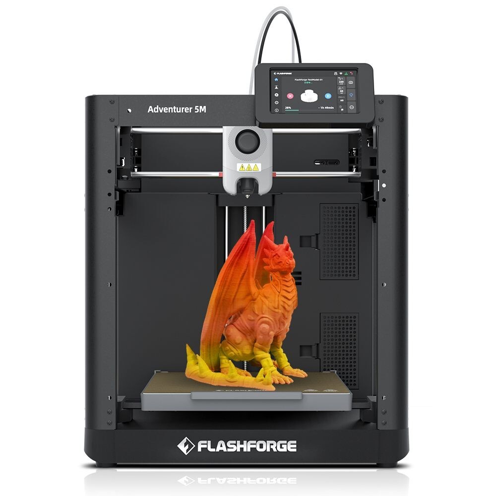 FLASHFORGE 3D Printer Adventurer 5M High-Speed 600 mm/s Auto Leveling WiFi US