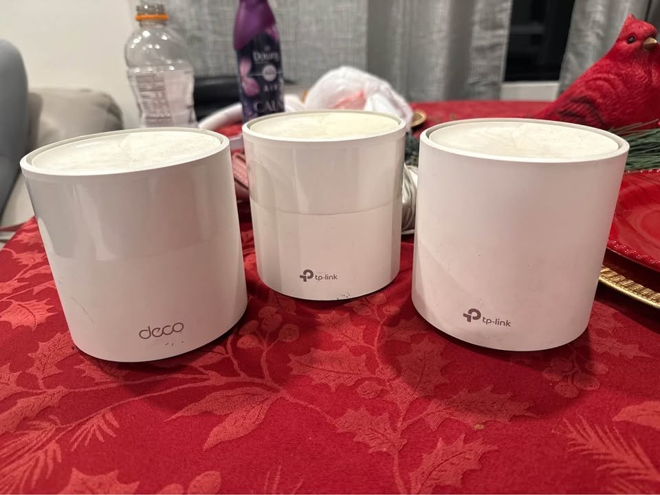 TP-Link Deco X20 AX1800 Dual-Band WiFi 6 Mesh Router 5-Pack Used