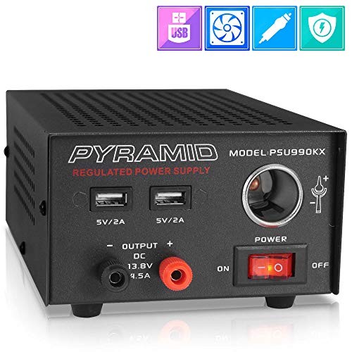 Pyramid PSU990KX Universal Compact Bench Power Supply - 7 Amp Regulated