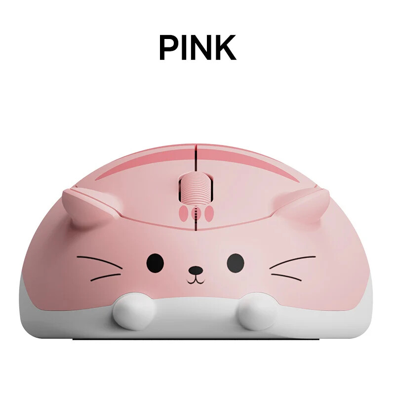 Akko Capybara Wireless Mouse Cartoon Cat 2.4G Cordless Right Handed Laptop USB 