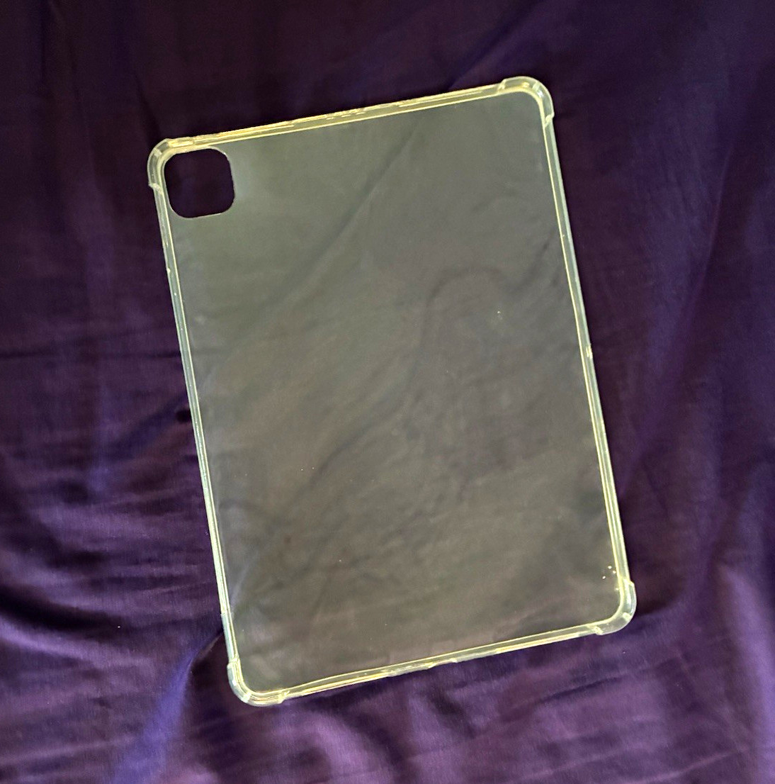 Clear Shockproof Plastic Back Cover Case for Tablet