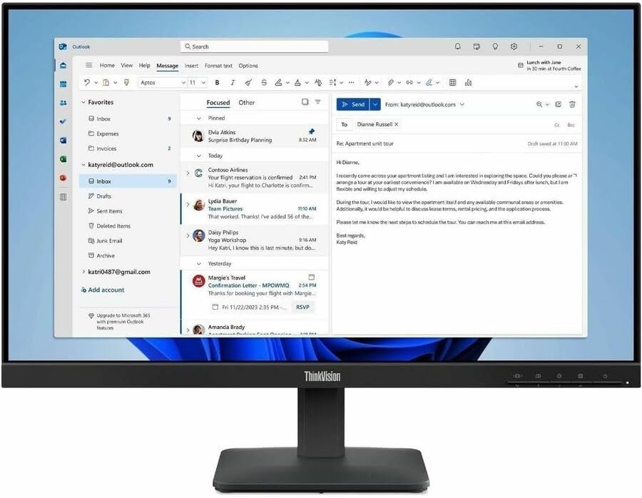 Lenovo ThinkVision S24-4e 23.8 inch Monitor