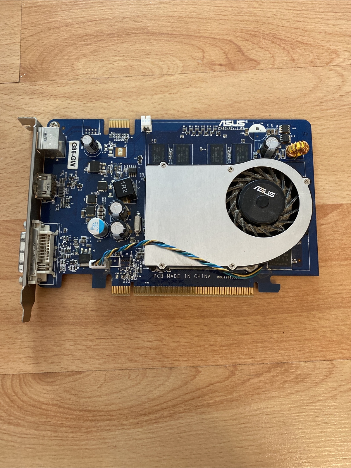ASUS C403H REV 1.03 GPU - A Little Dusty But Works Great