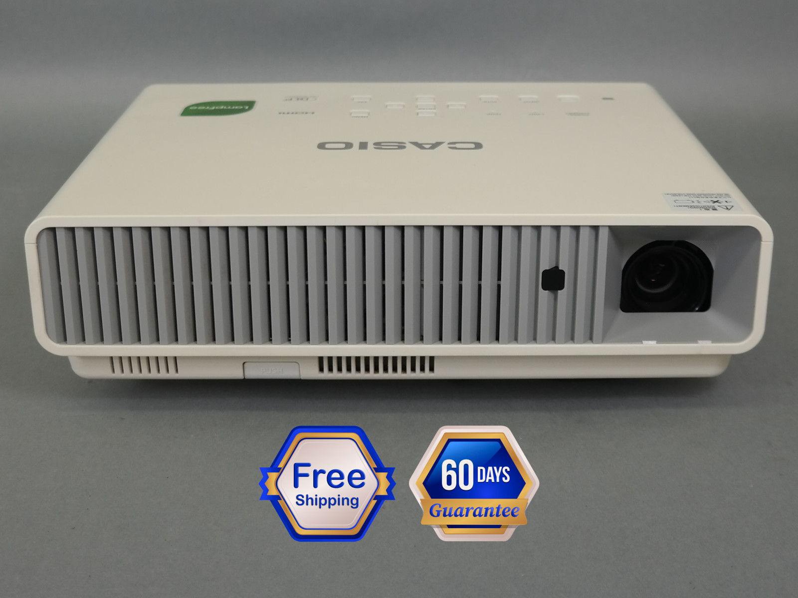 Casio XJ-M251 DLP Projector Lamp-Free Long-Life 2160p | Kit Included, Plug & Use