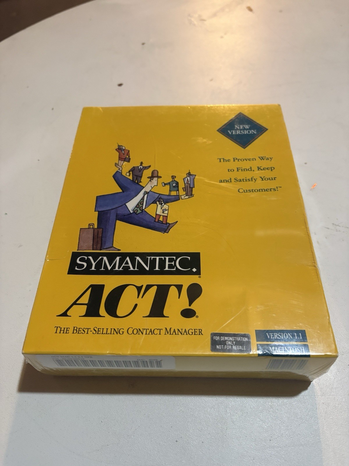 Apple Macintosh Symantec ACT Version 2.5 Software NEW/SEALED Not For Resale 1.1