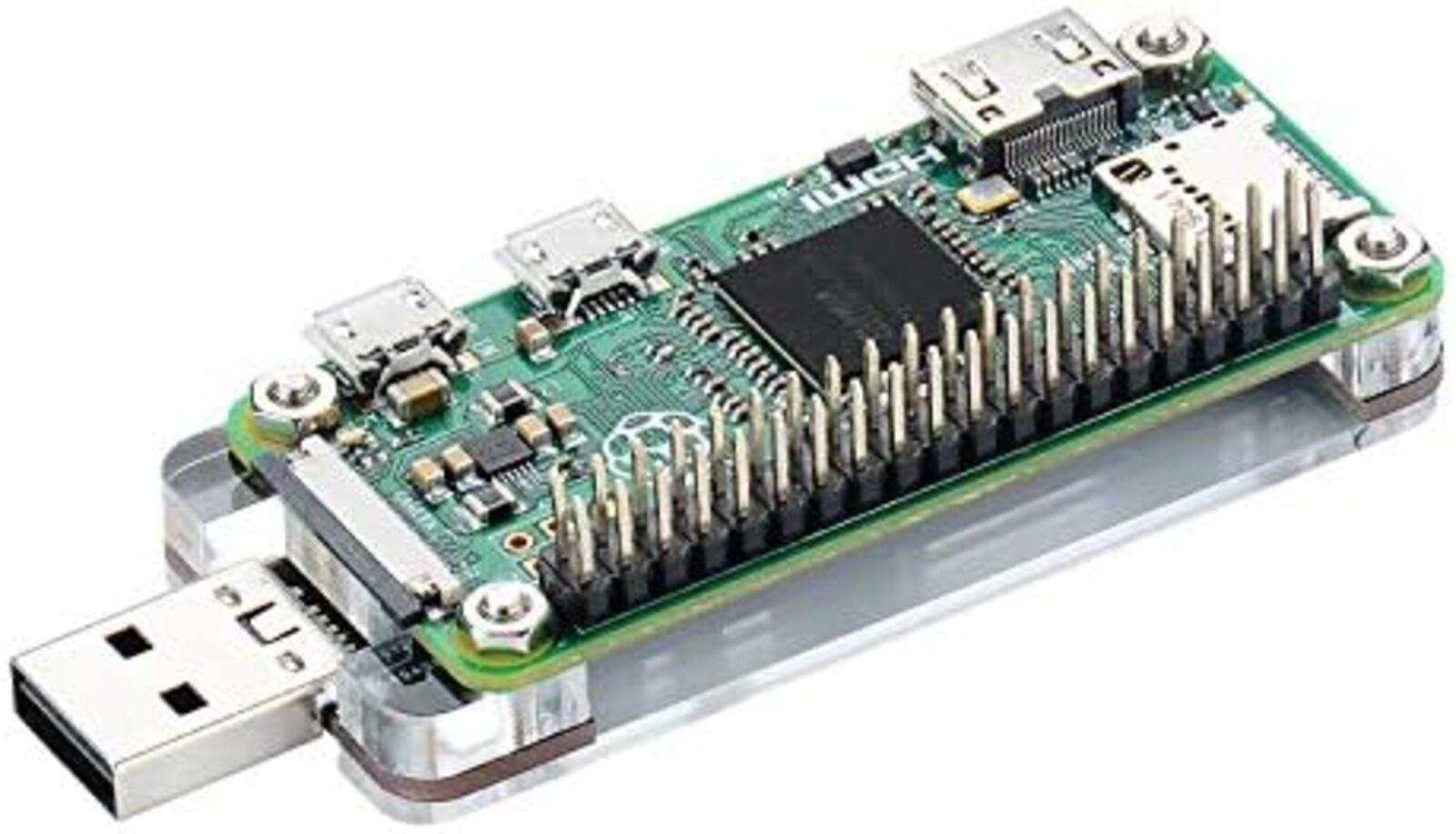 GeeekPi Raspberry Pi Zero 2 W/Zero USB Dongle Expansion Board Kit for W EP-0097