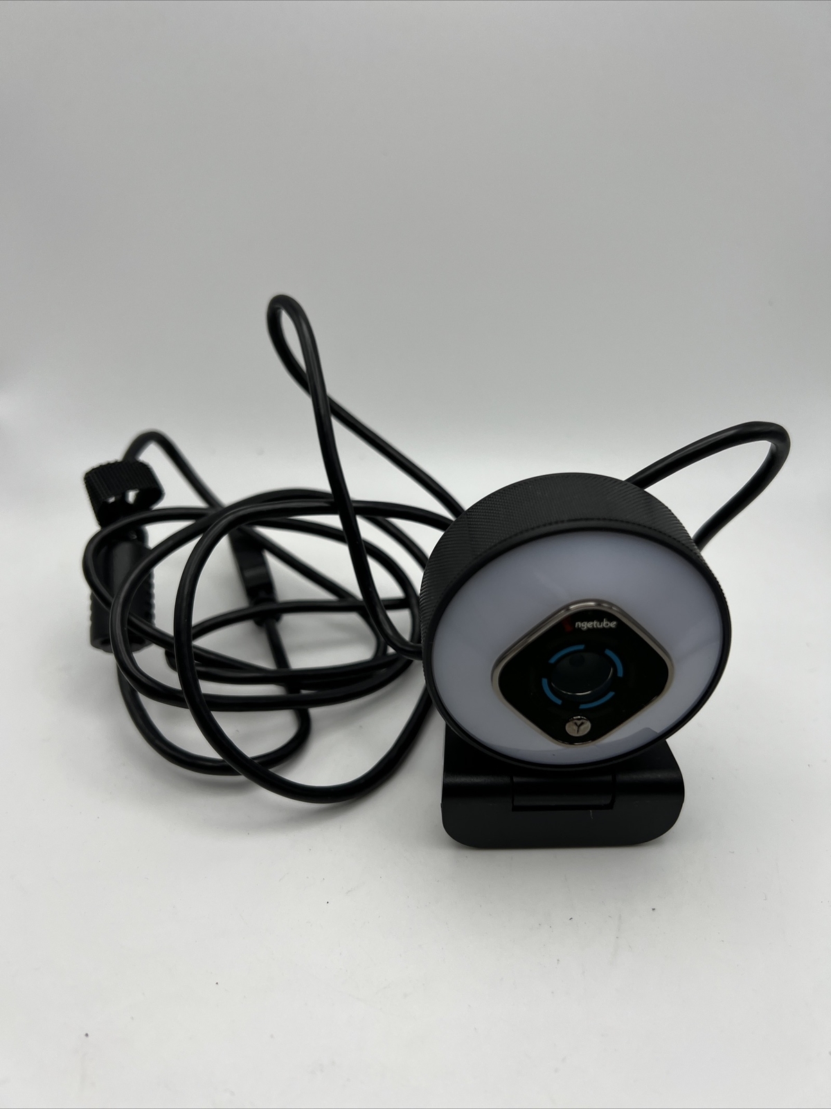 Angetube HD Web Camera Digital Streaming Webcam 1080P Ring Light Auto Focus 962A