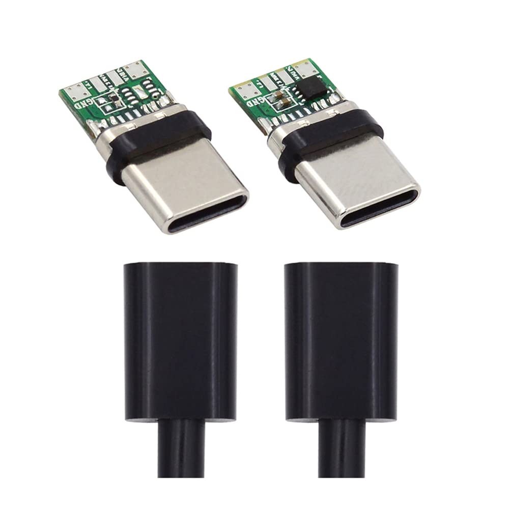DIY OEM 2sets / Lot 24pin USB Plug Connector Type C USB-C Male Copper