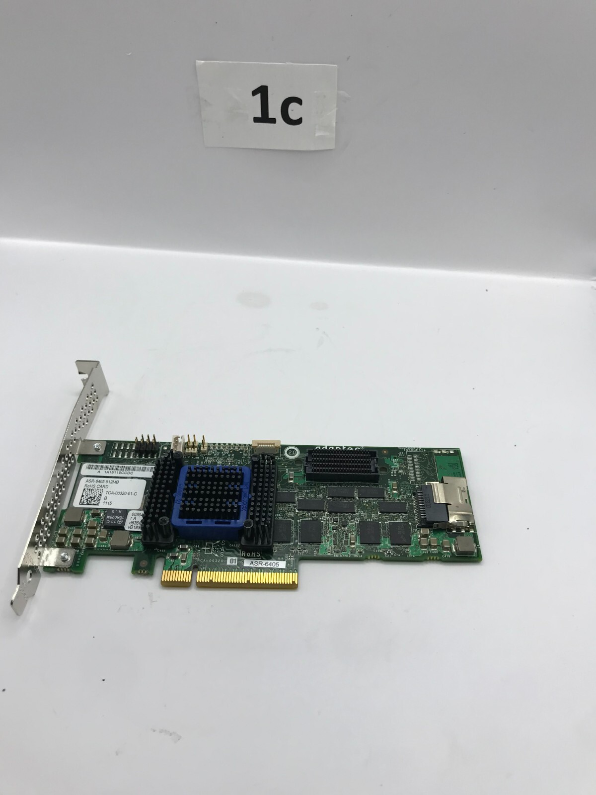 ASR-6405 ADAPTEC ASR-6405 512MB SAS/SATA 6GB/S PCIE RAID CONTROLLER