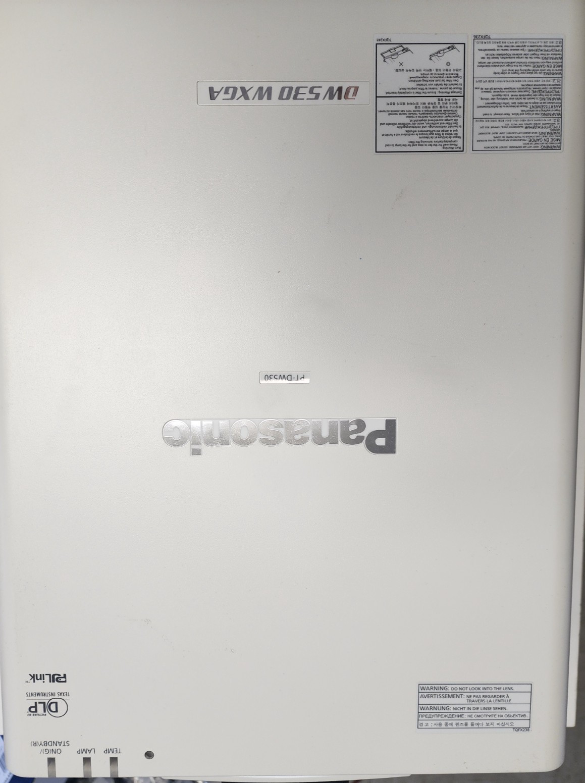 Panasonic LCD Projector  PT-EW530 WXGA LCD Projector