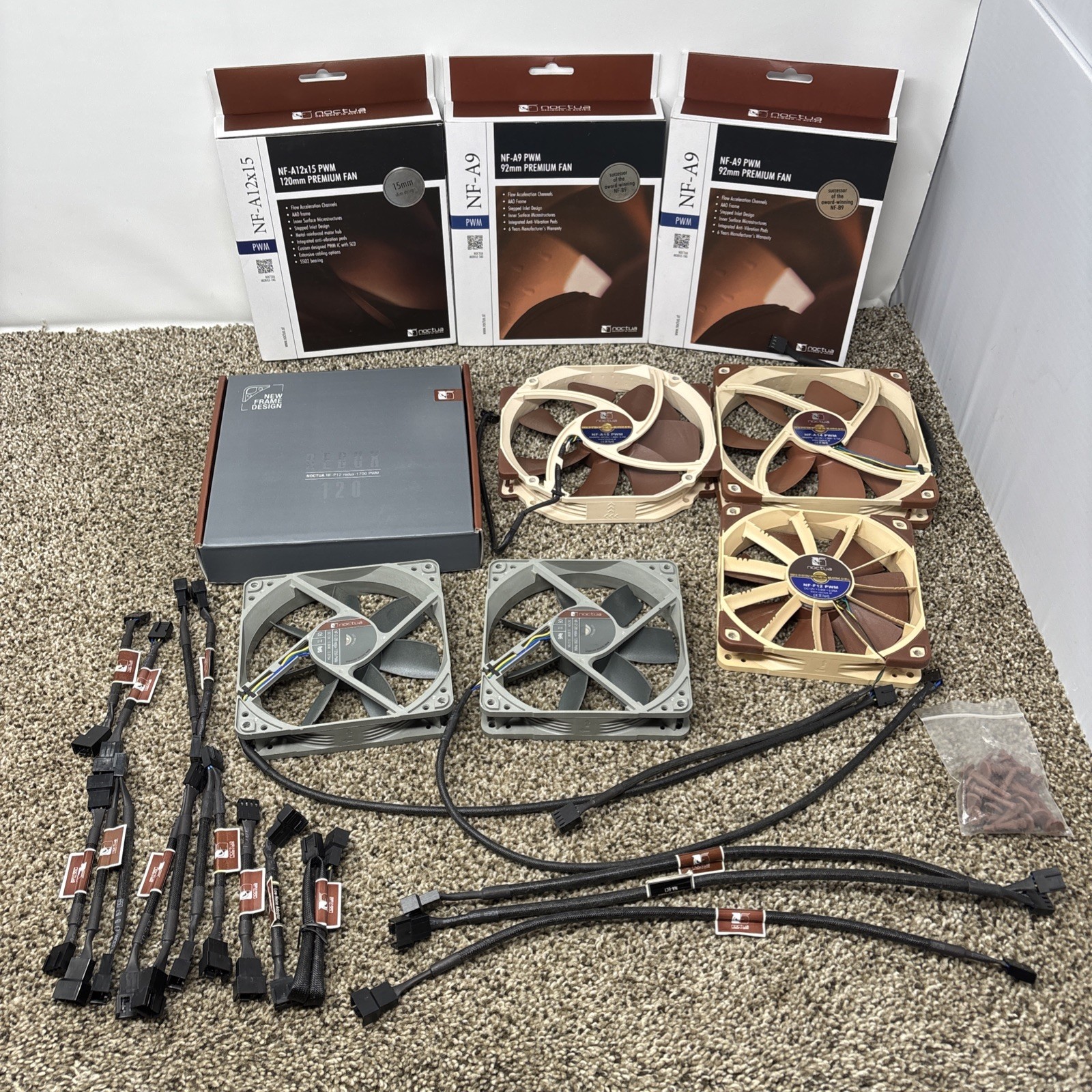 Noctua Computer Fan Splitter Extension Lot Tested