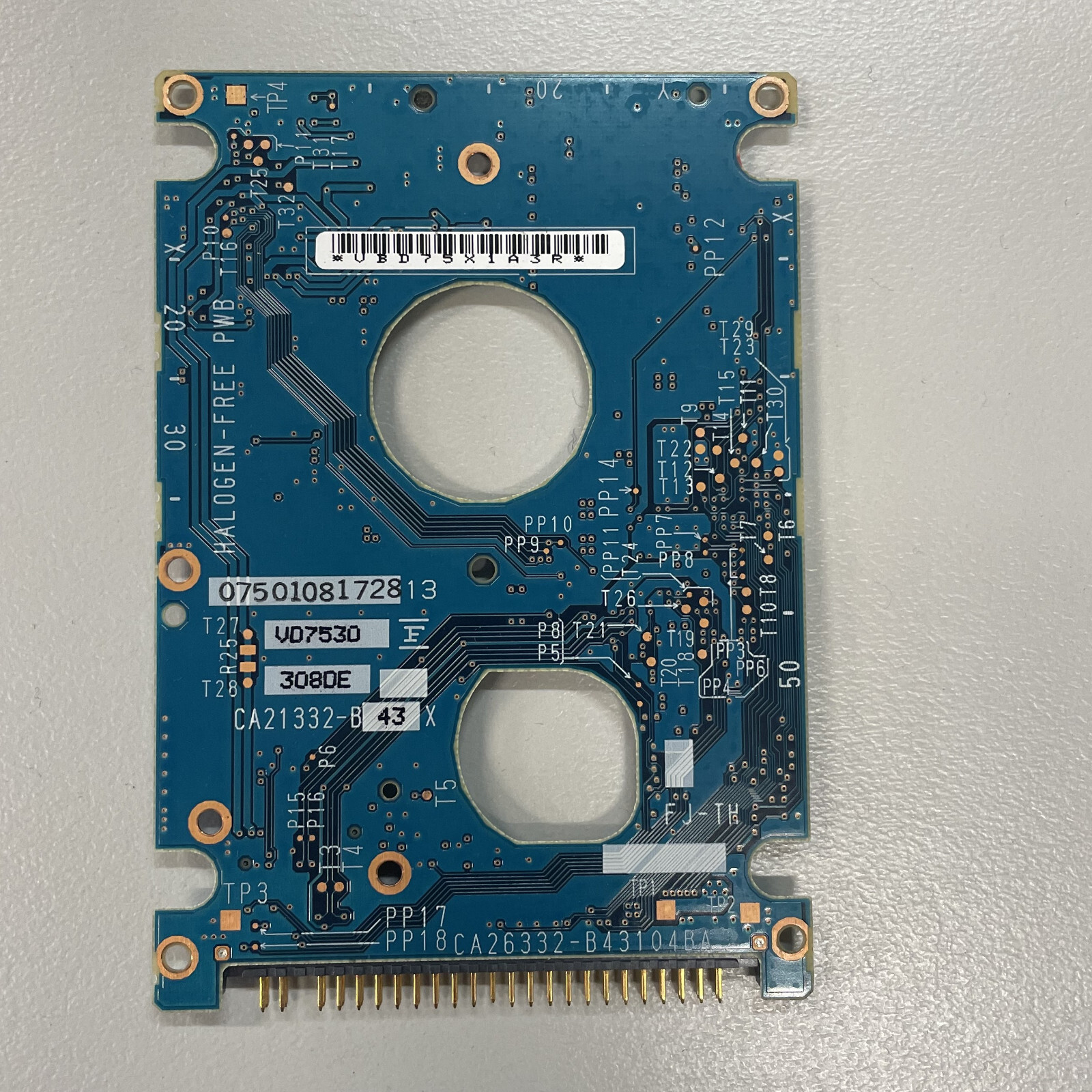 Fujitsu Mobile MHV2080AH 2.5" ATA/100 HDD PCB Board CA26332-B43104BA