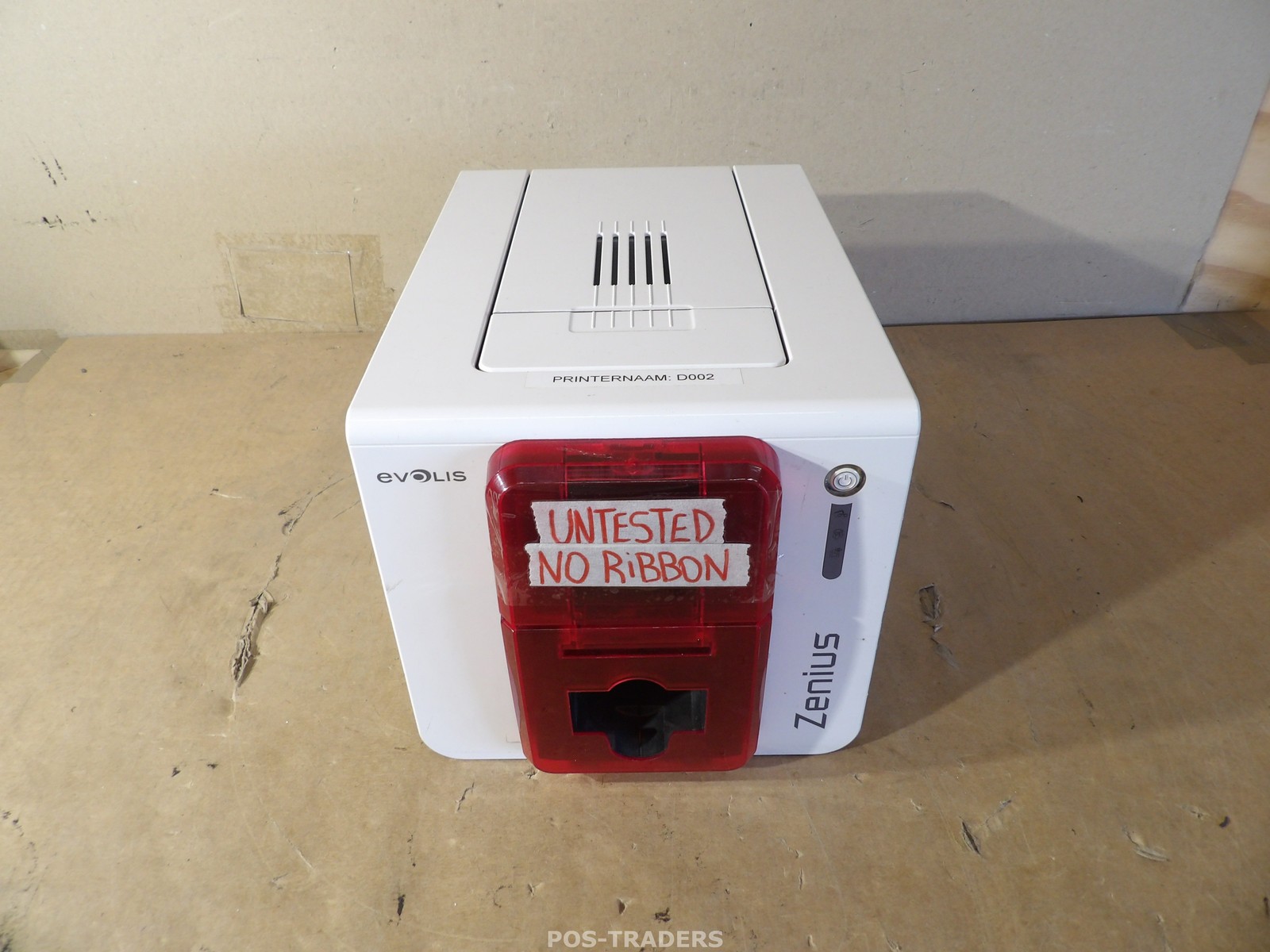 Evolis ZENIUS Classic Color ID Card Printer Single-Sided 300dpi - UNTESTED