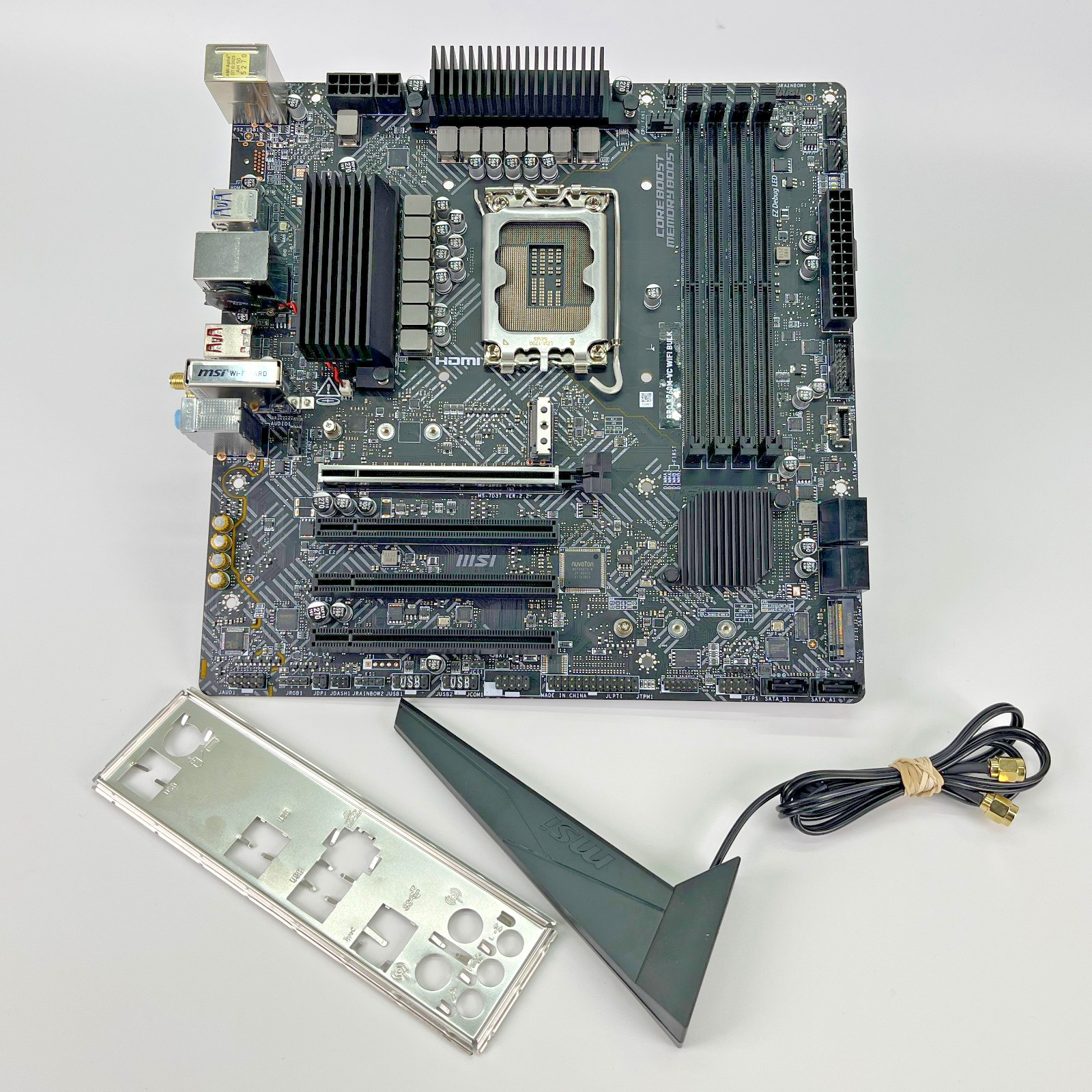 MSI Pro B760M-VC WiFi Bulk LGA1700 MicroATX Motherboard