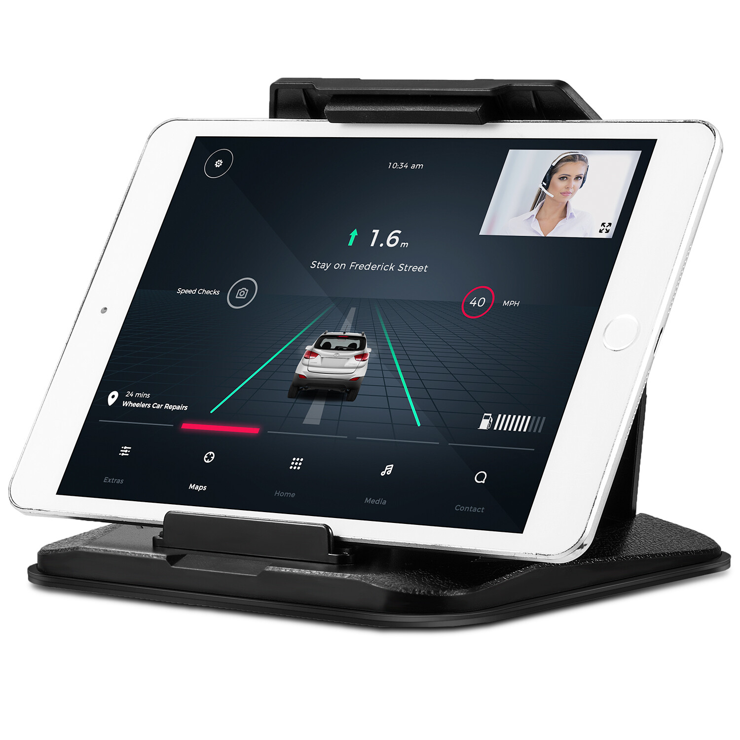 3in1 Universal Car Sticky Non-Slip Dashboard Holder Tablet Cell Phone GPS Mount