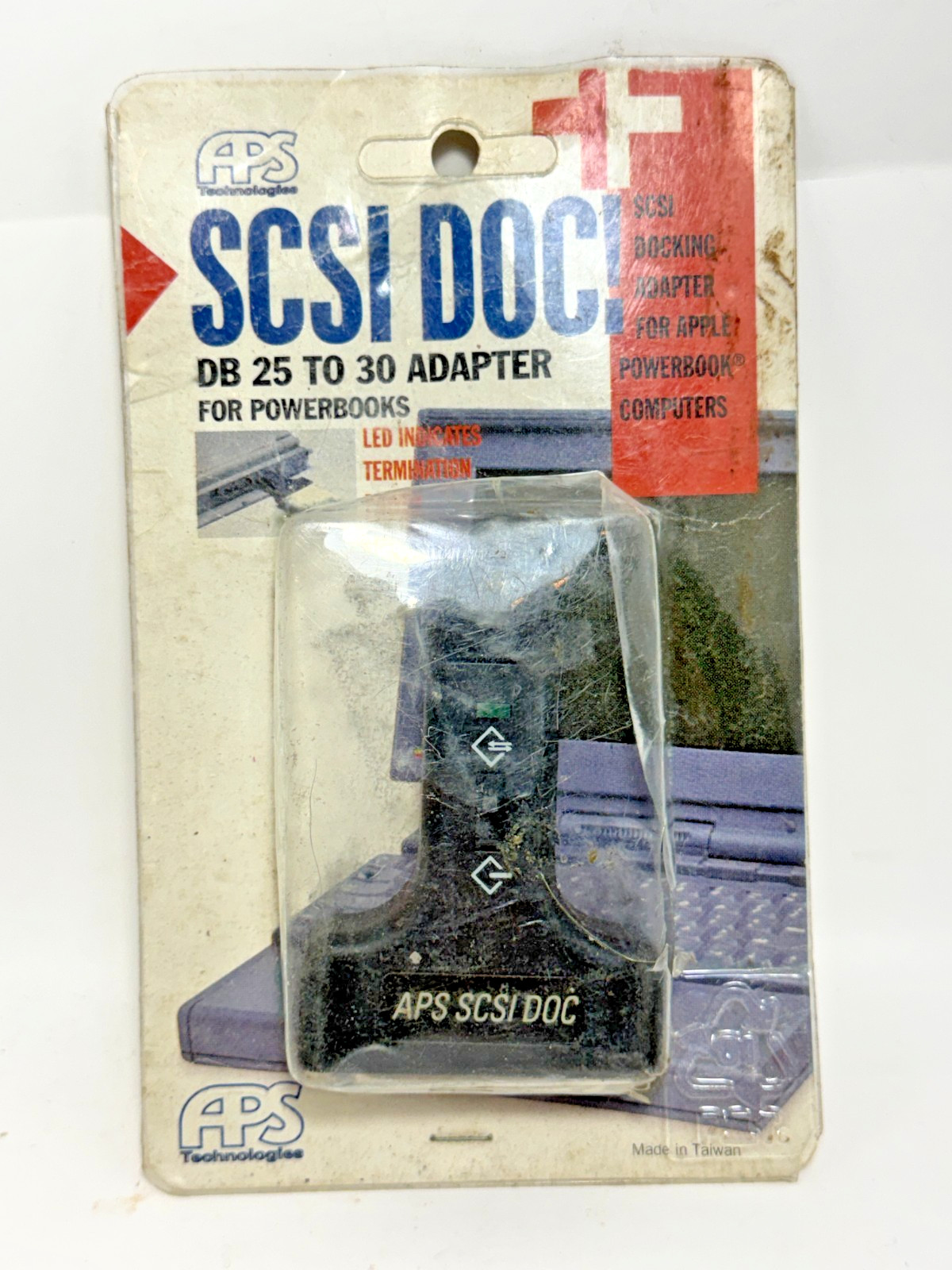 APS SCSI DOC DB 25 to 30 Adapter for Apple Powerbook HDI30 DB25