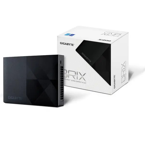 Gigabyte BRIX BNIP-200, Intel N200 Mini PC (HTPC) Intel® N N200 3.7GHz 16GB R