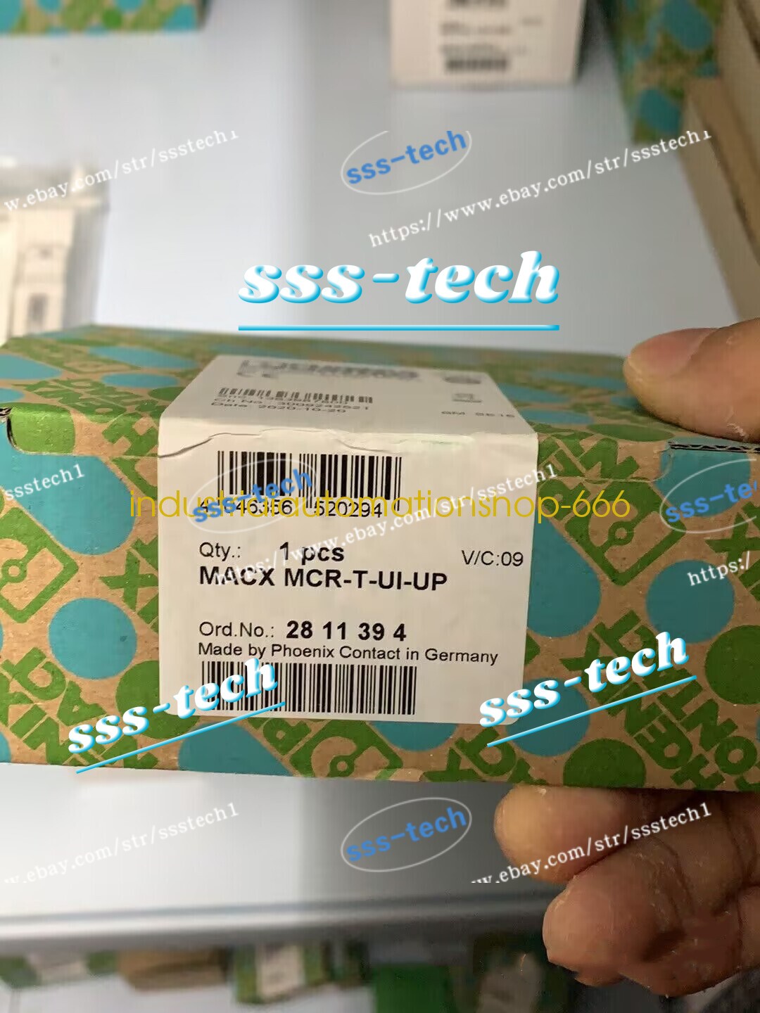 1Pcs New 2811394 MACX-MCR-T-UI-UP Temperature measurement transmitter DHL/FedEX