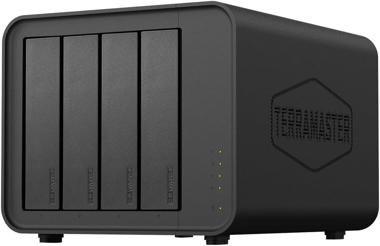 TERRAMASTER D4-320 External Hard Drive Enclosure 4-Bay | USB 3.2 Gen2 10Gbps