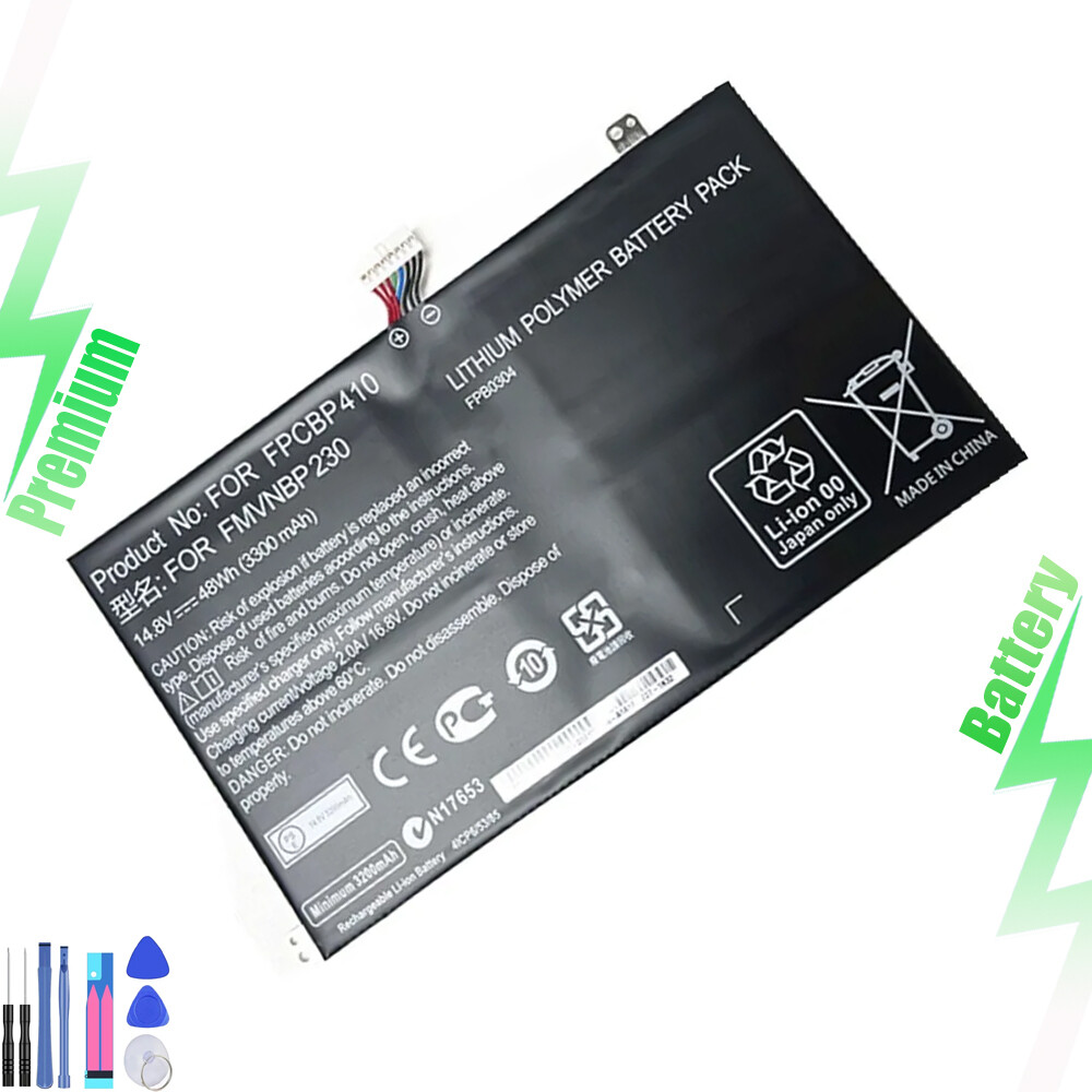 New FPCBP410 FMVNBP230 FPB0304 Battery for Fujitsu LifeBook UH554 UH574