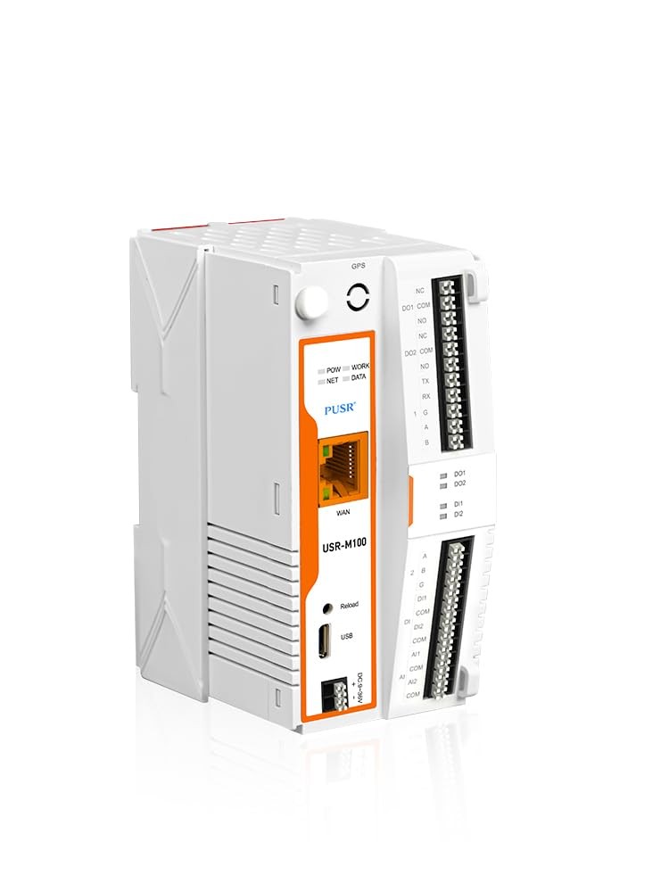 PUSR Industrial Edge Computing IOT Gateway Ethernet Network MQTTSSL USR-M100-ETH