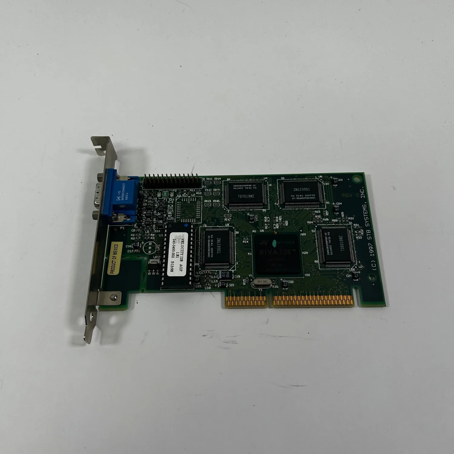 STB Systems nVidia Velocity AGP Riva 128 4MB AGP Video VGA