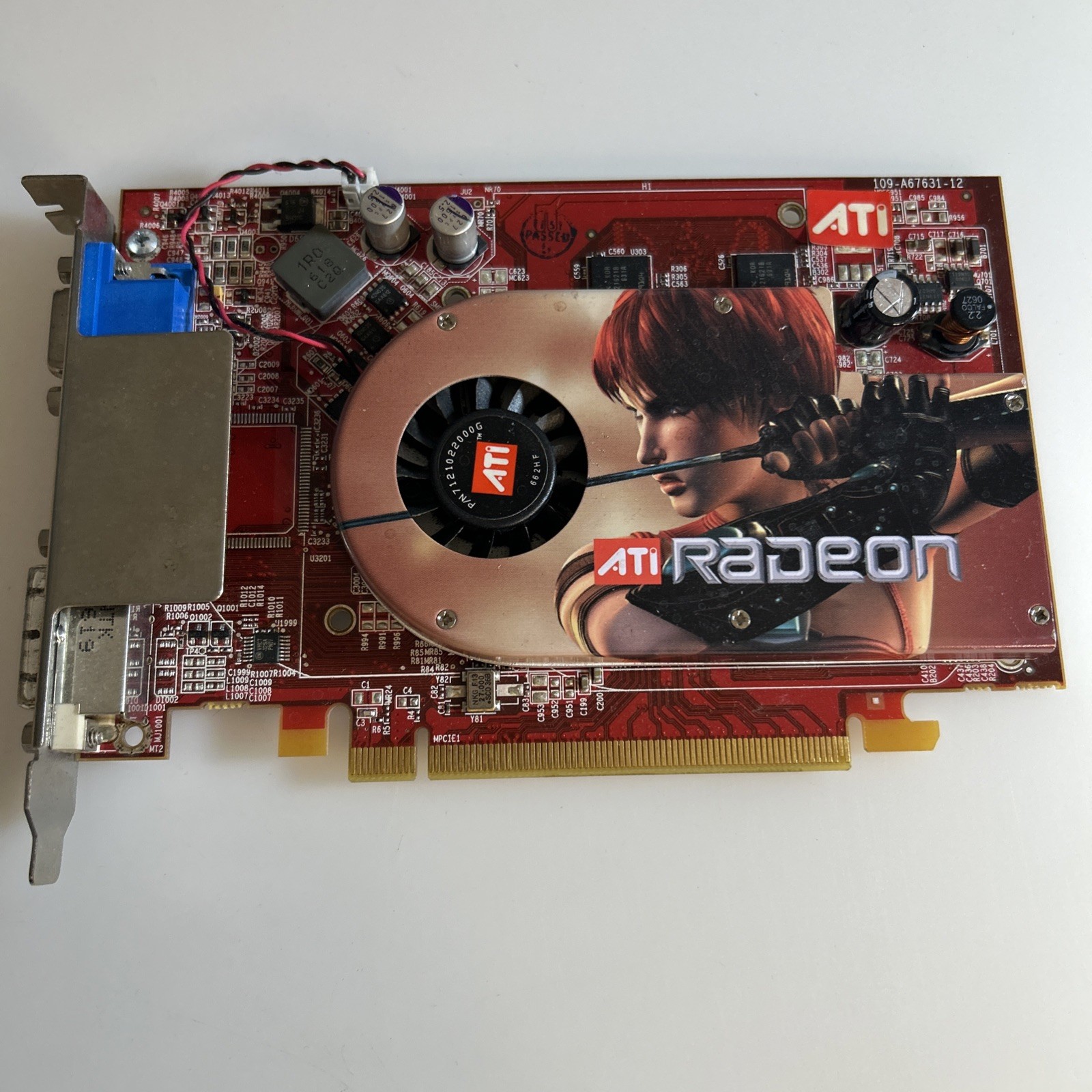 ATI Radeon X1600 PRO, 512M PCIe Graphics Card Untested 29zs