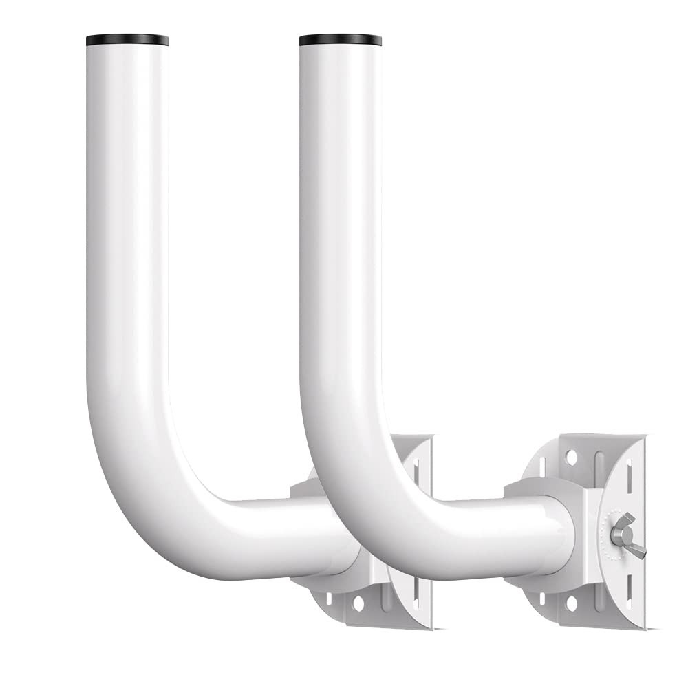 2-Pack Universal Wireless Bridge Mount | Outdoor Pole & Wall-Mounted AP CPE