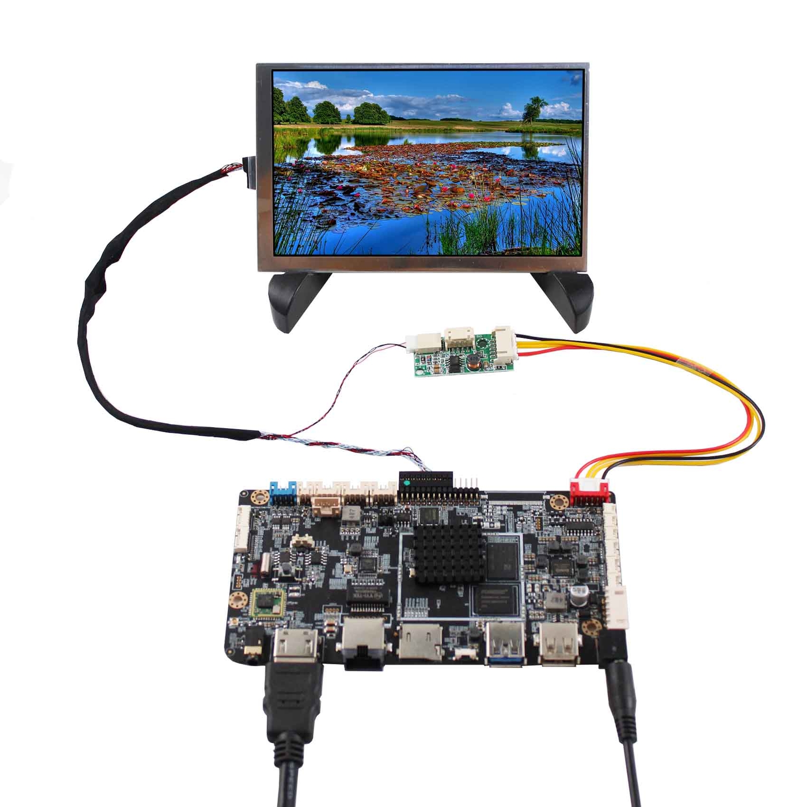 Android 11 LCD Controller Board 5.6inch LTD056ET3A 1024X600 LCD Screen