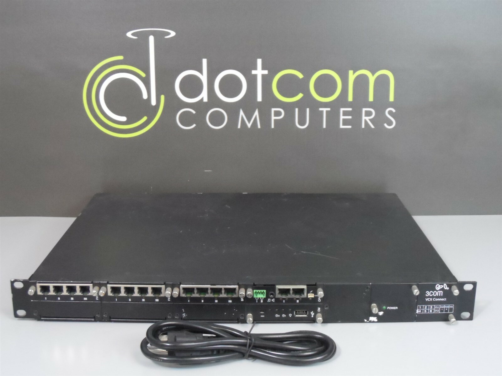 3Com VCX Connect Netvanta FXS FXO BRI CM i PMX Scratched and Dented See Pict