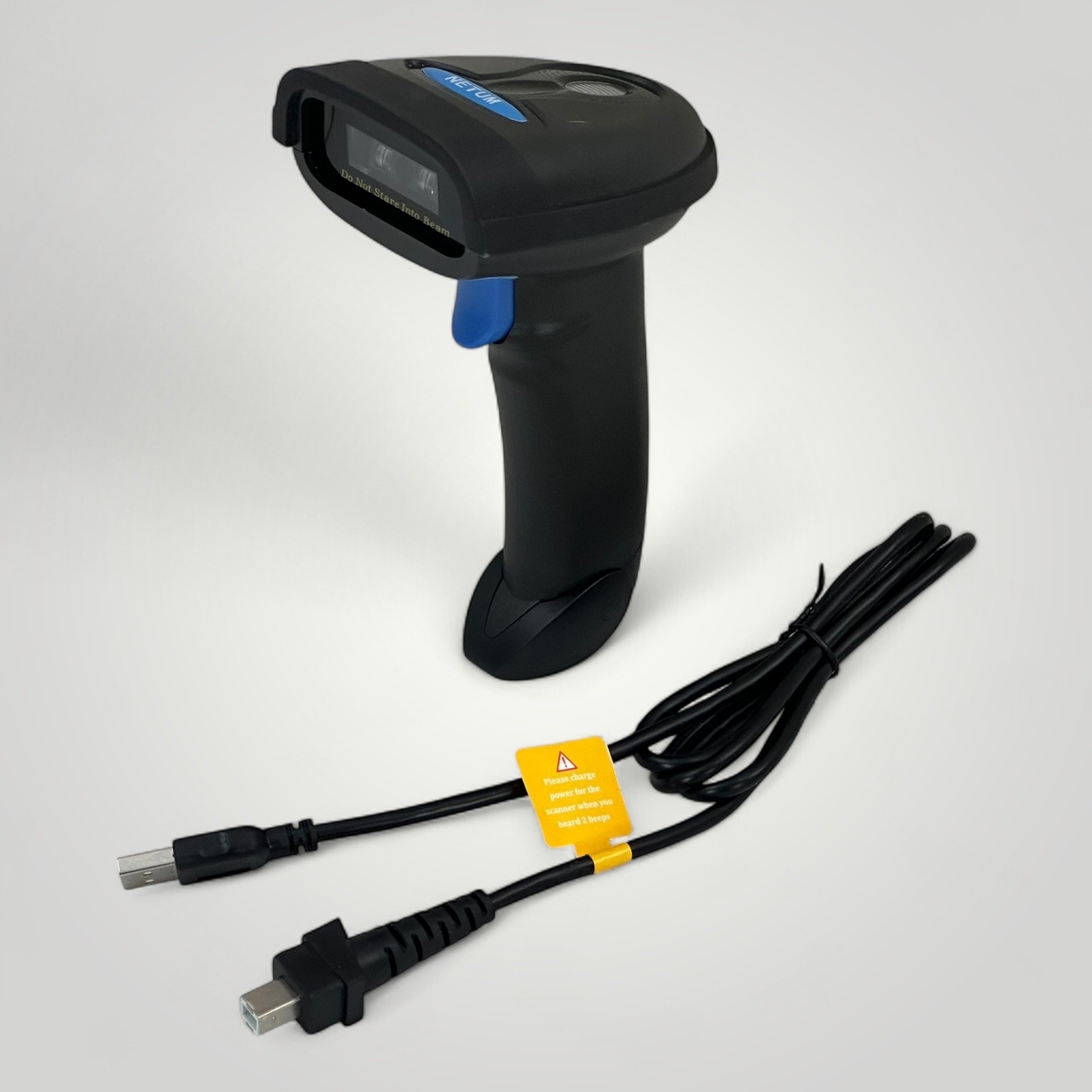 Netum NT-1228BC Wireless USB Barcode Scanner CCD Handheld POS Retail Reader