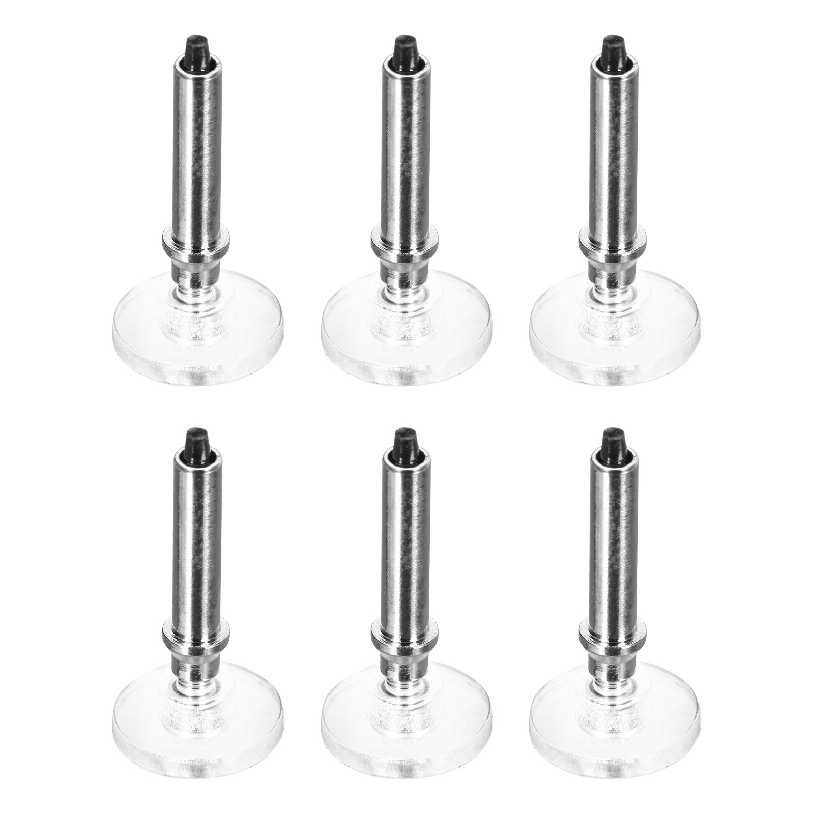 6Pcs Stylus Pen Tips Replacement Tips Round Shape w/ Spring 7mm Stylus Disc Tip