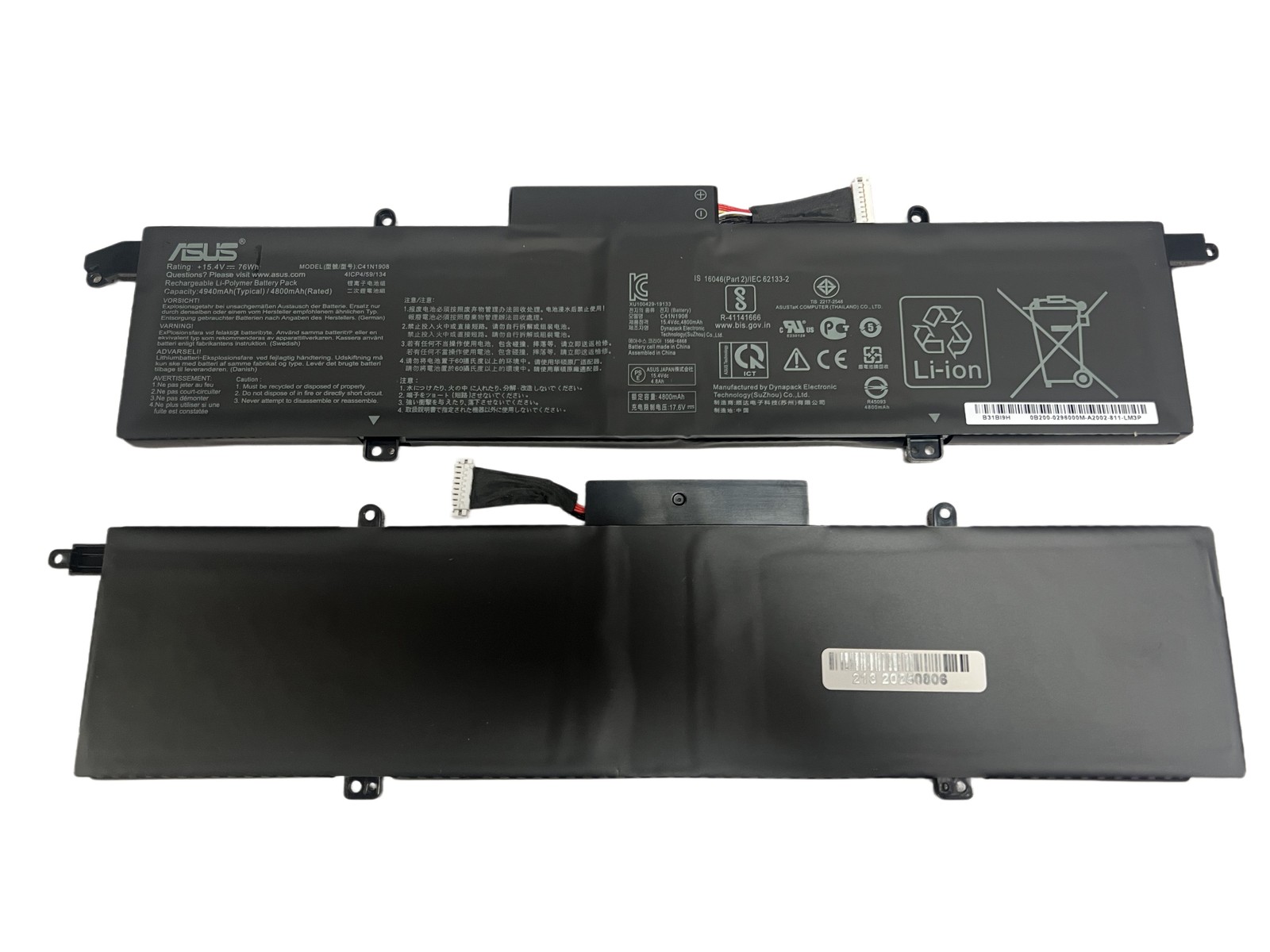 Genuine C41N1908 Battery For ASUS ROG Zephyrus G14 GA401 GA401I GA401IH GA401QM
