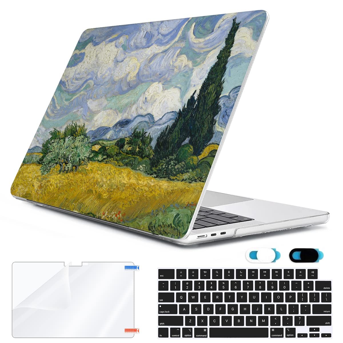 HOHAIYOO Compatible with 2026 2025-2022 MacBook Air M5 13.6 inch Landscape