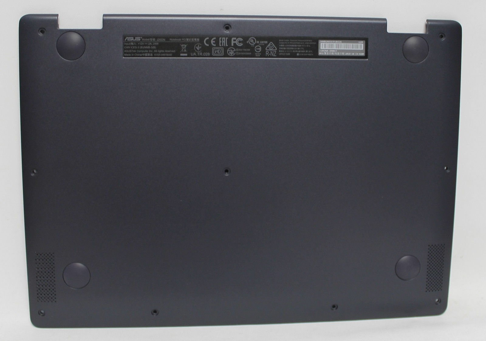 90NB0H00-R7D010 Asus Bottom Base Cover Tp202Na J202Na-Dh01T "GRADE A"